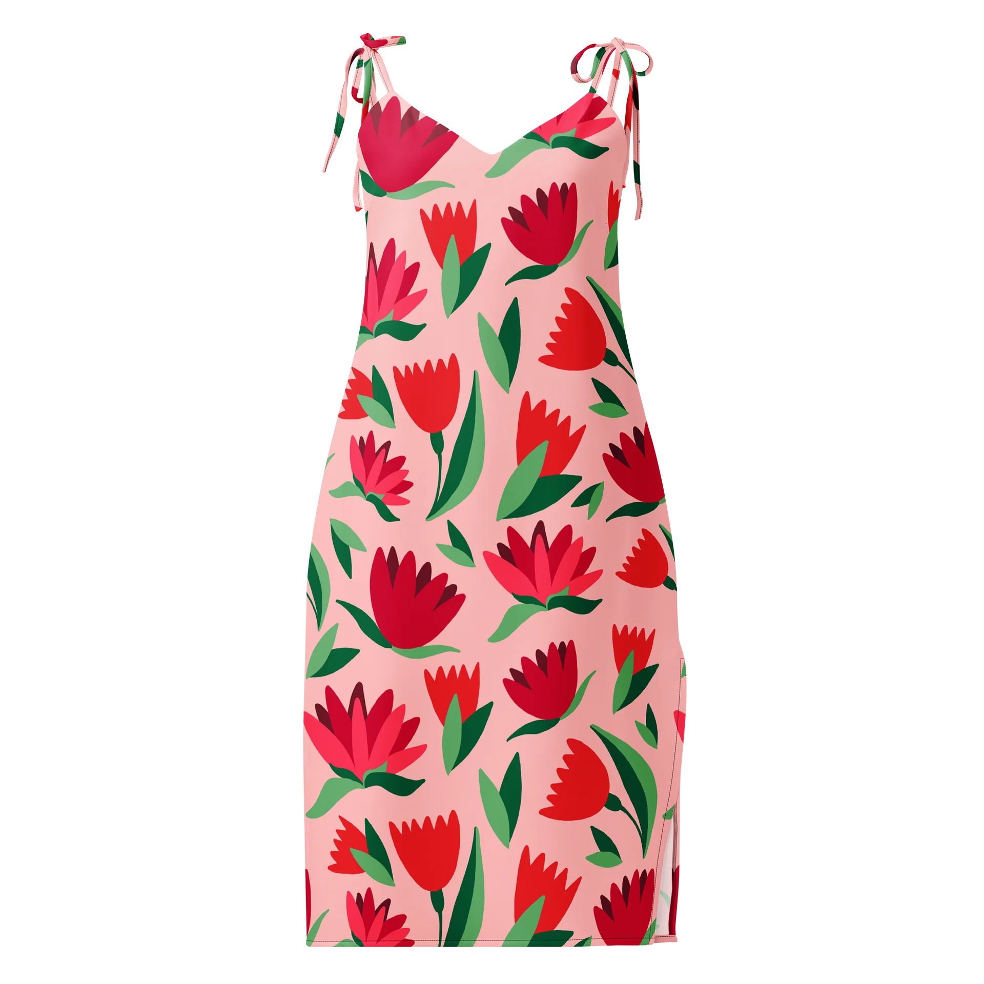 All-Over Print Slip Dress - Flower Power product image (1)