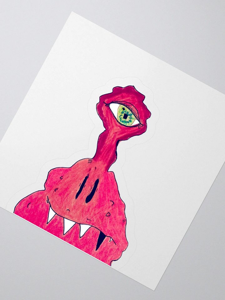 Cyclops Cutie (Probably Not a Threat) Stickers product image (2)