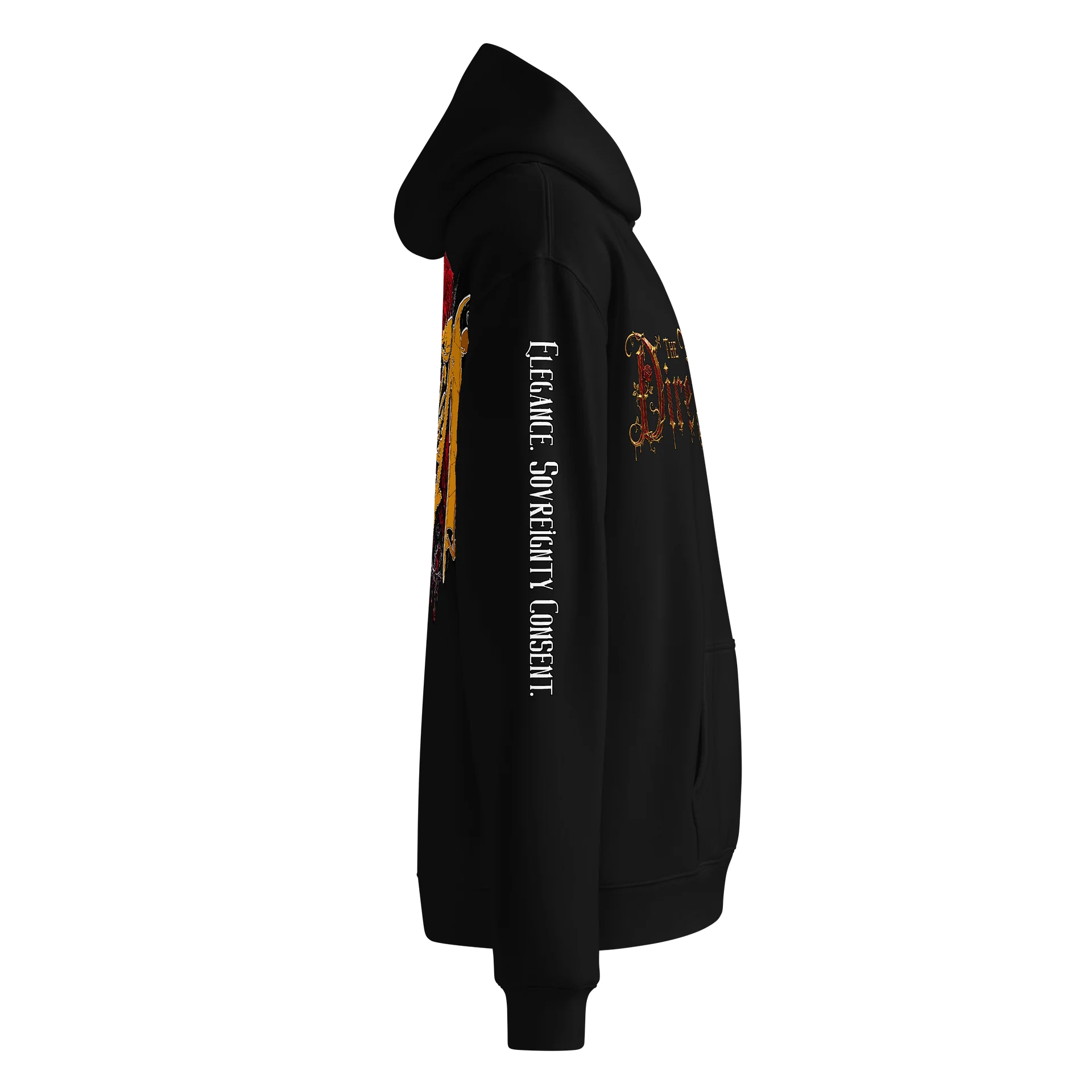 THE DIRE MANOR® — SOVEREIGNTY HEAVYWEIGHT STATEMENT HOODIE product image (5)