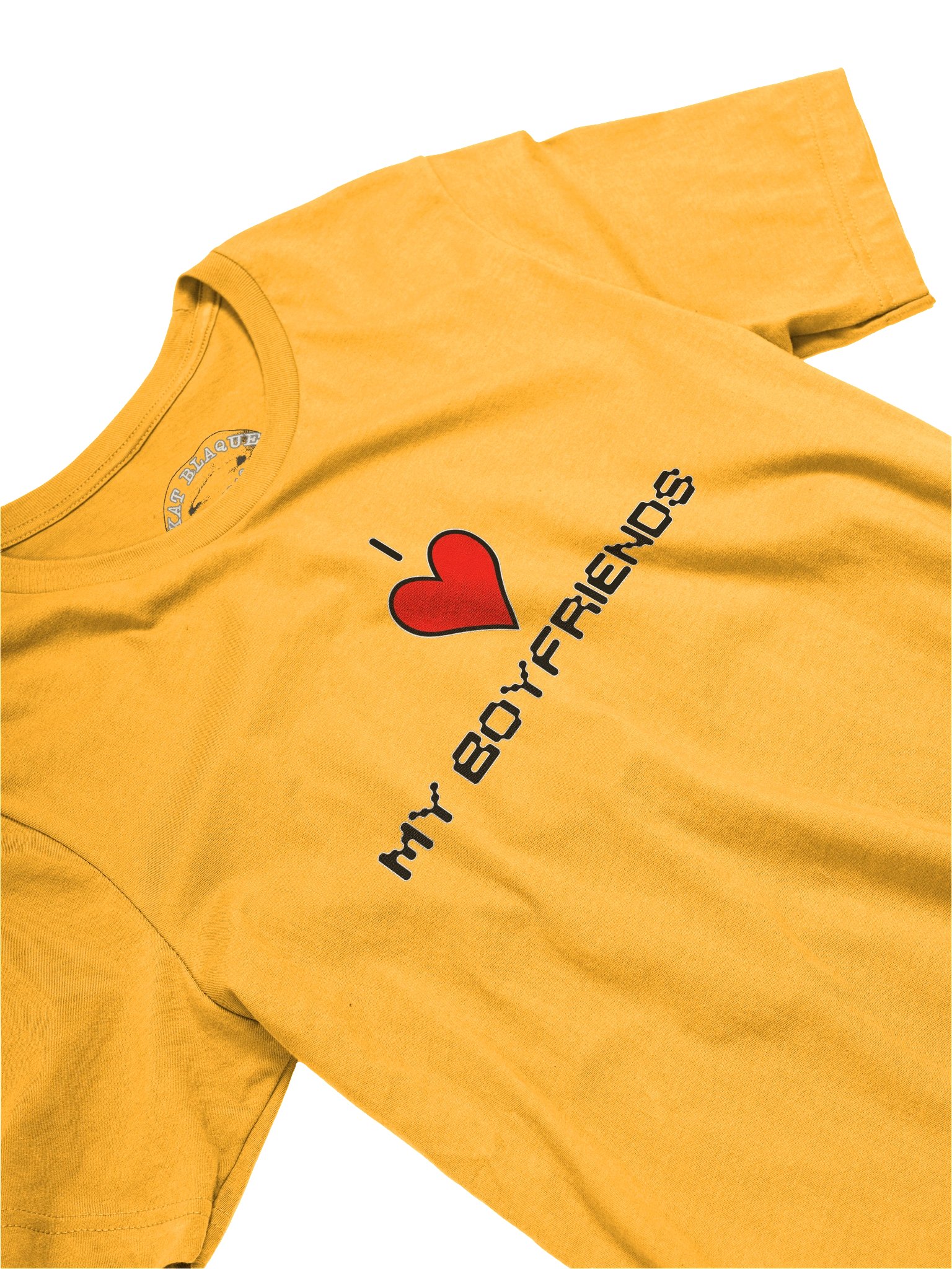 I Love My Boyfriends Super Soft White Ink Tee product image (39)