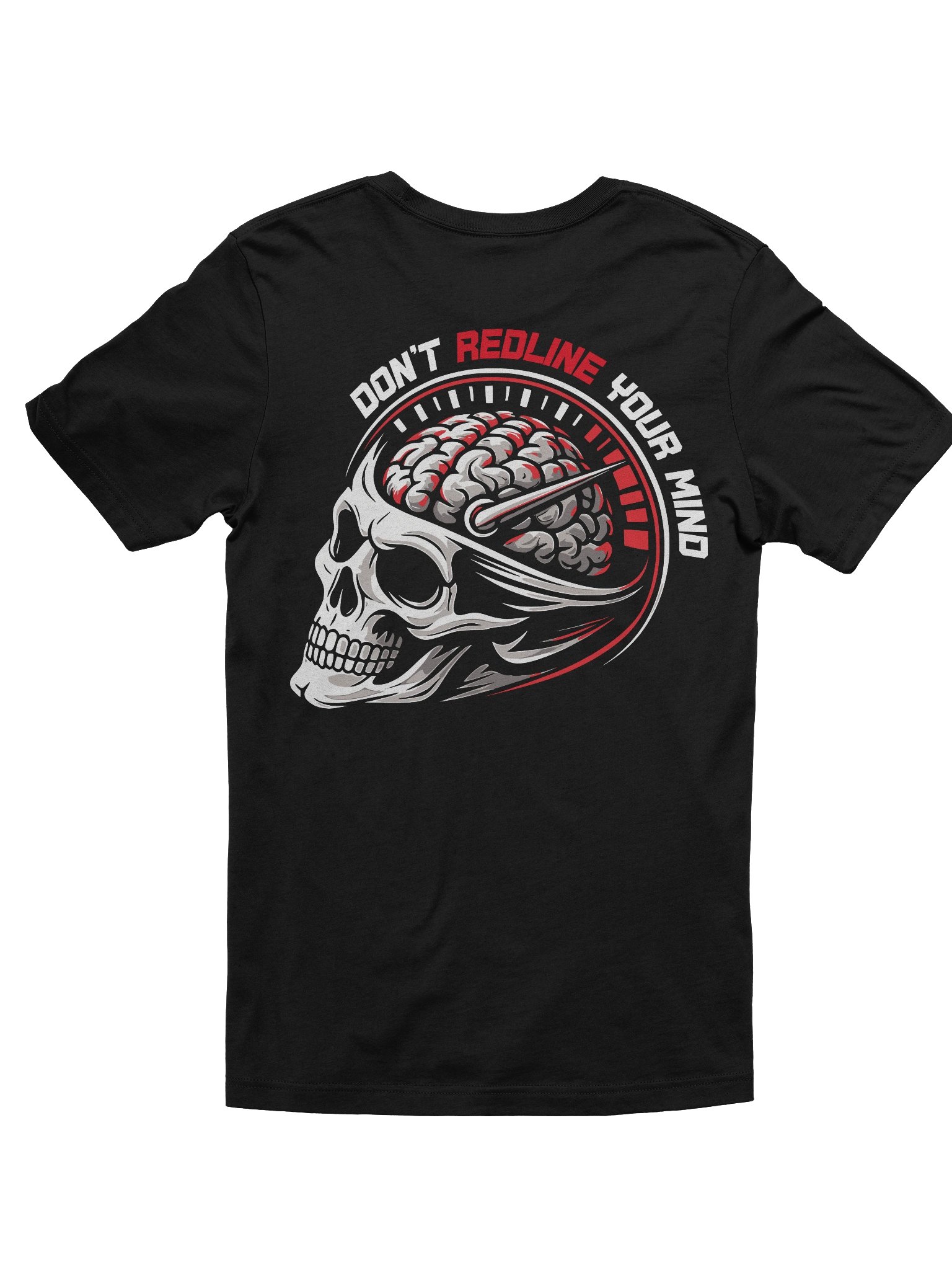 Dont red line black tee product image (2)