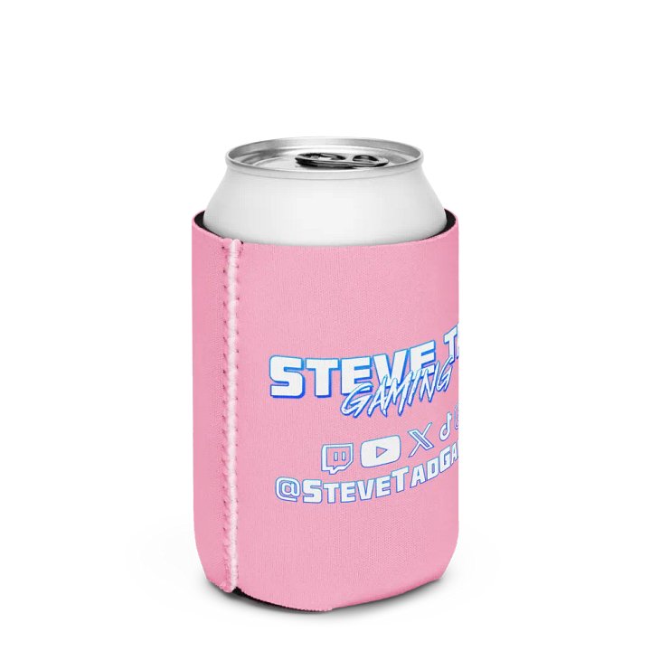 Steve Tad Gaming Pink Can Coozi product image (2)