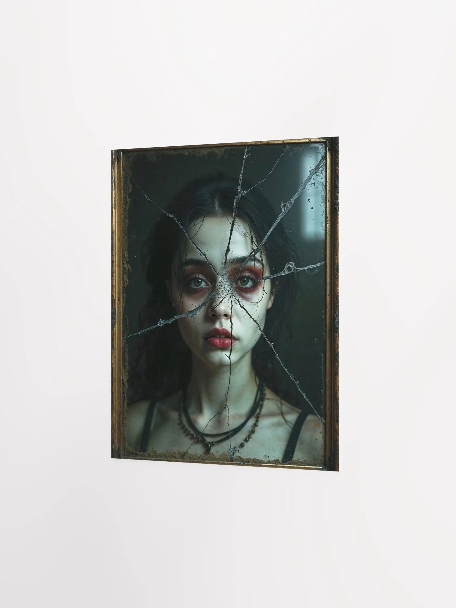 Cracked Gothic Reflections Poster product image (12)