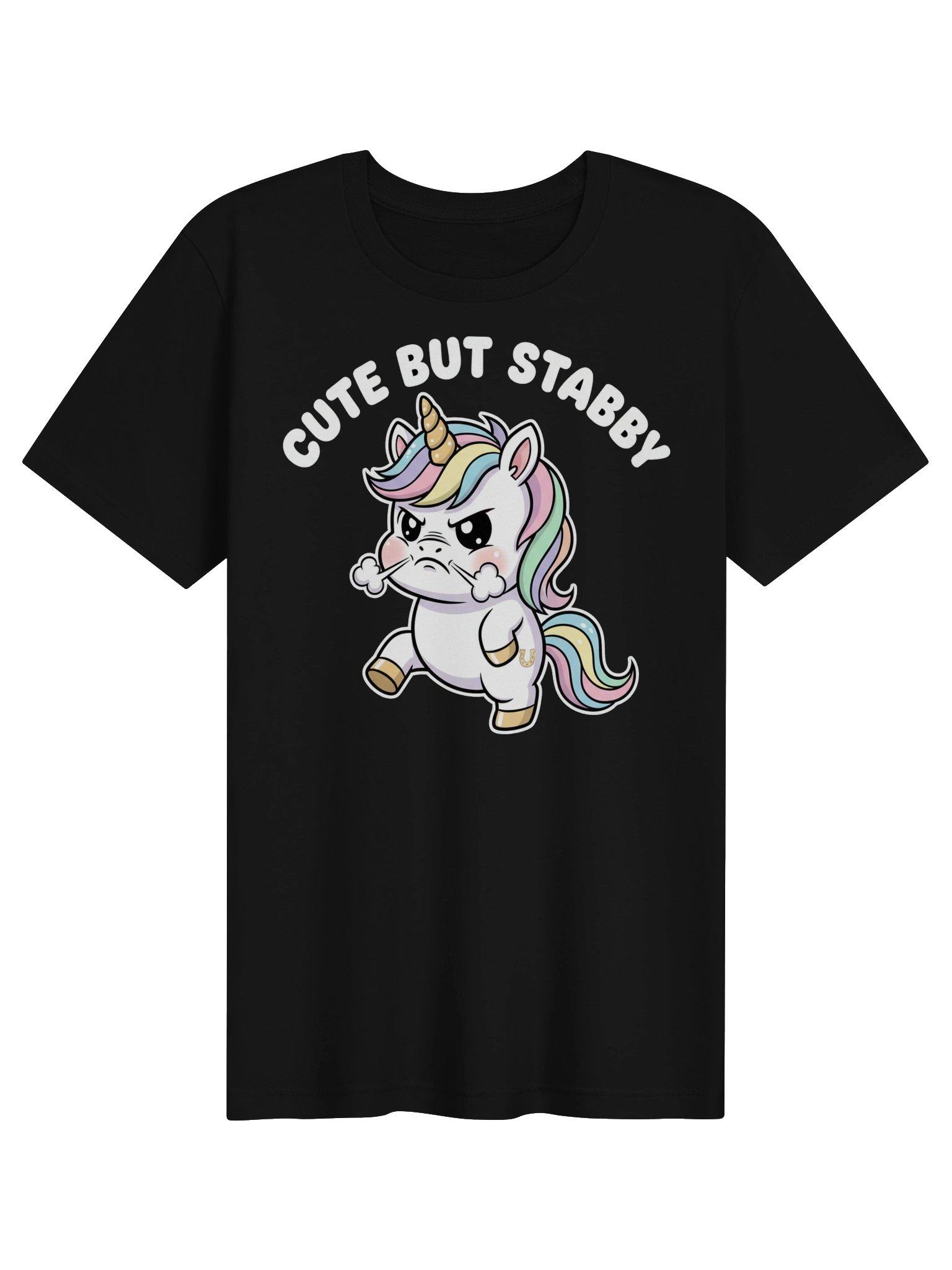 Cute but Stabby Unicorn Tee product image (1)