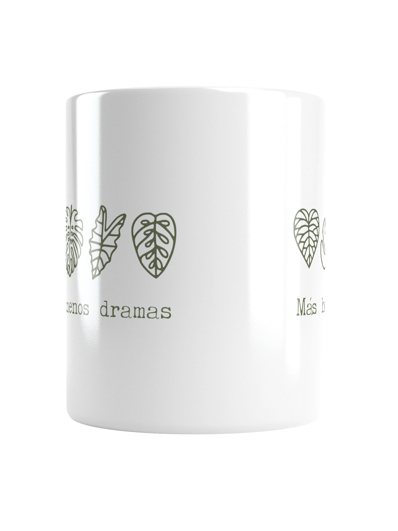 Taza Más Hojas Menos Dramas | Taza para Amantes de las Plantas | Regalo Original para Plant Lovers product image (2)