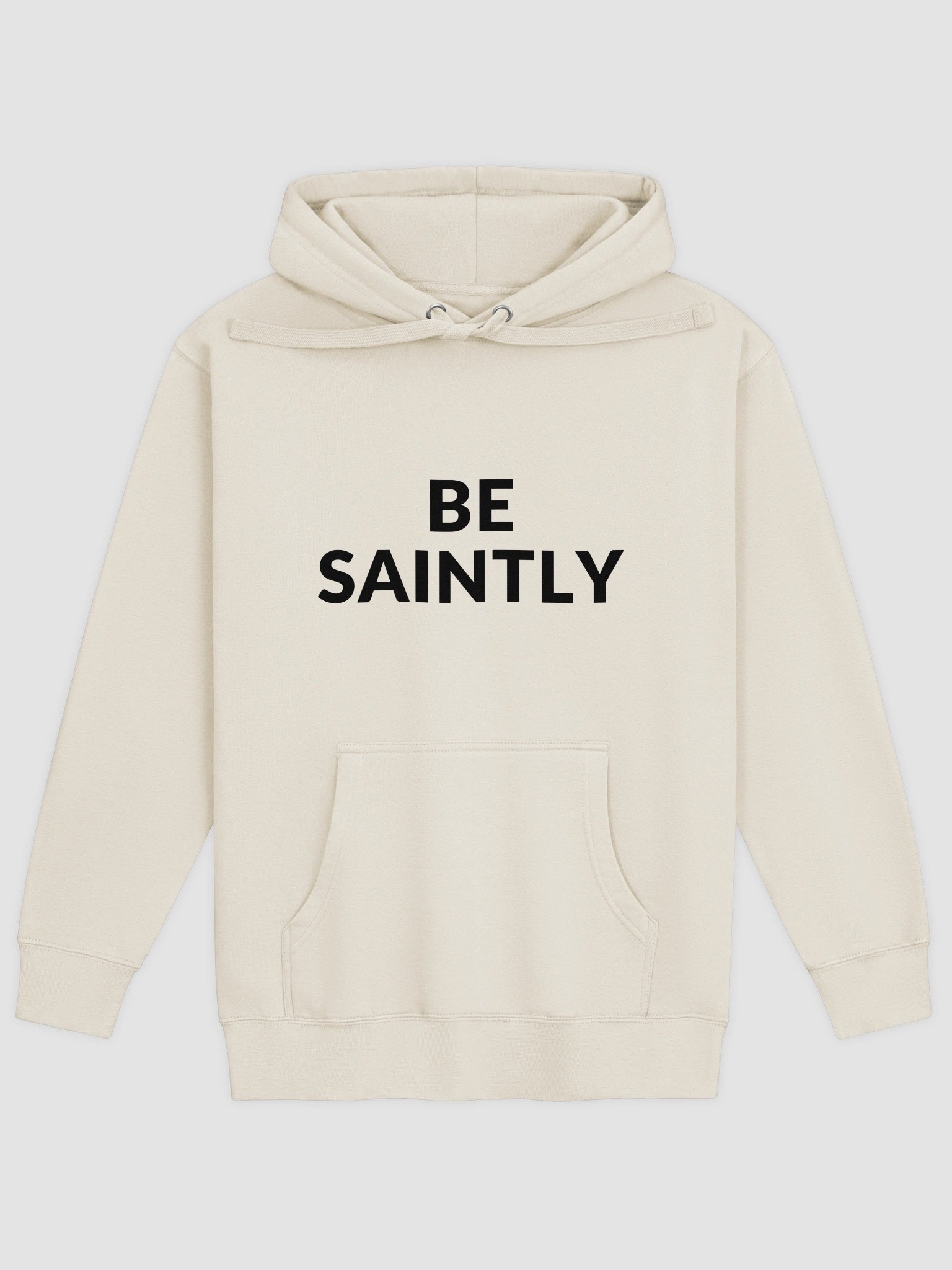 Be Saintly Hoodie - Black Print product image (3)