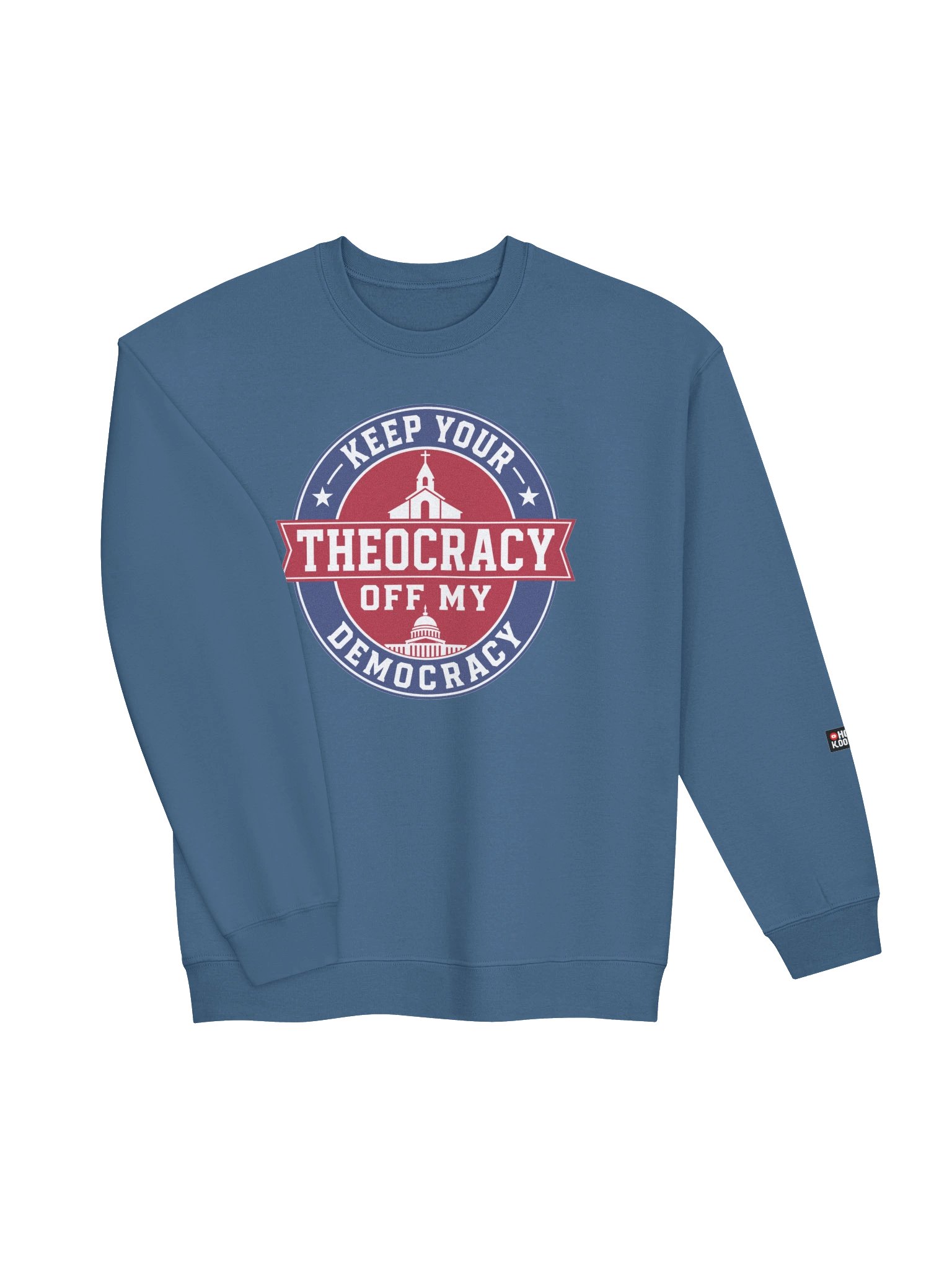 Keep Your Theocracy Off My Democracy - Crewneck Sweatshirt product image (27)