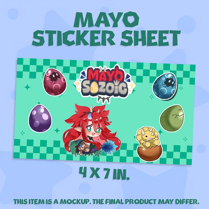 Mayo Sticker Sheet product image (1)
