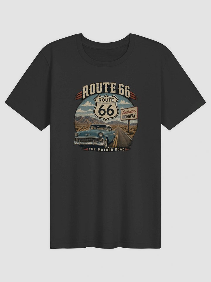 Route 66 - The Mother Road Unisex Jersey Short Sleeve Tee product image (1)