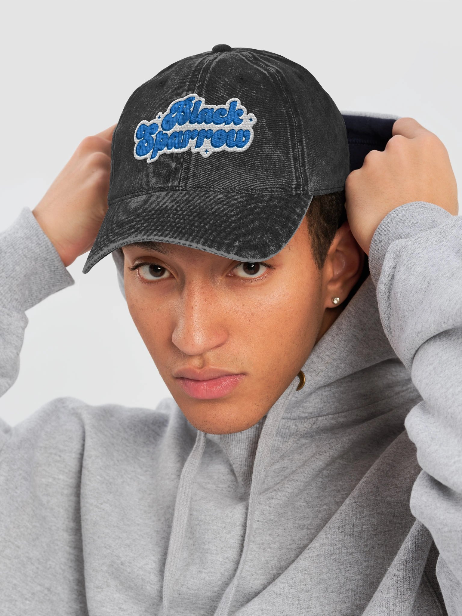 Retro Sparrow distressed dad hat product image (6)