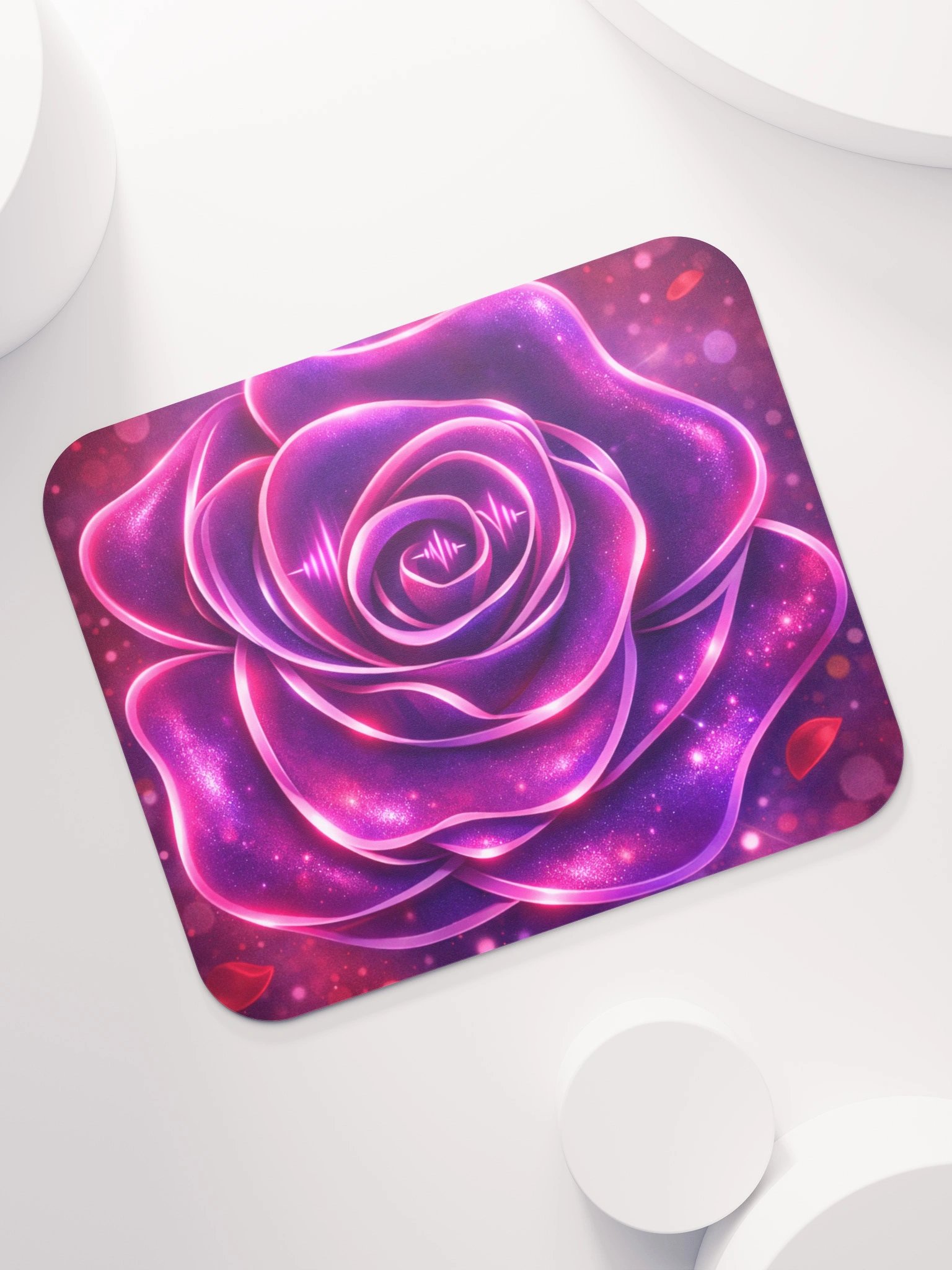 Glowing Rose Mouse Pad product image (7)