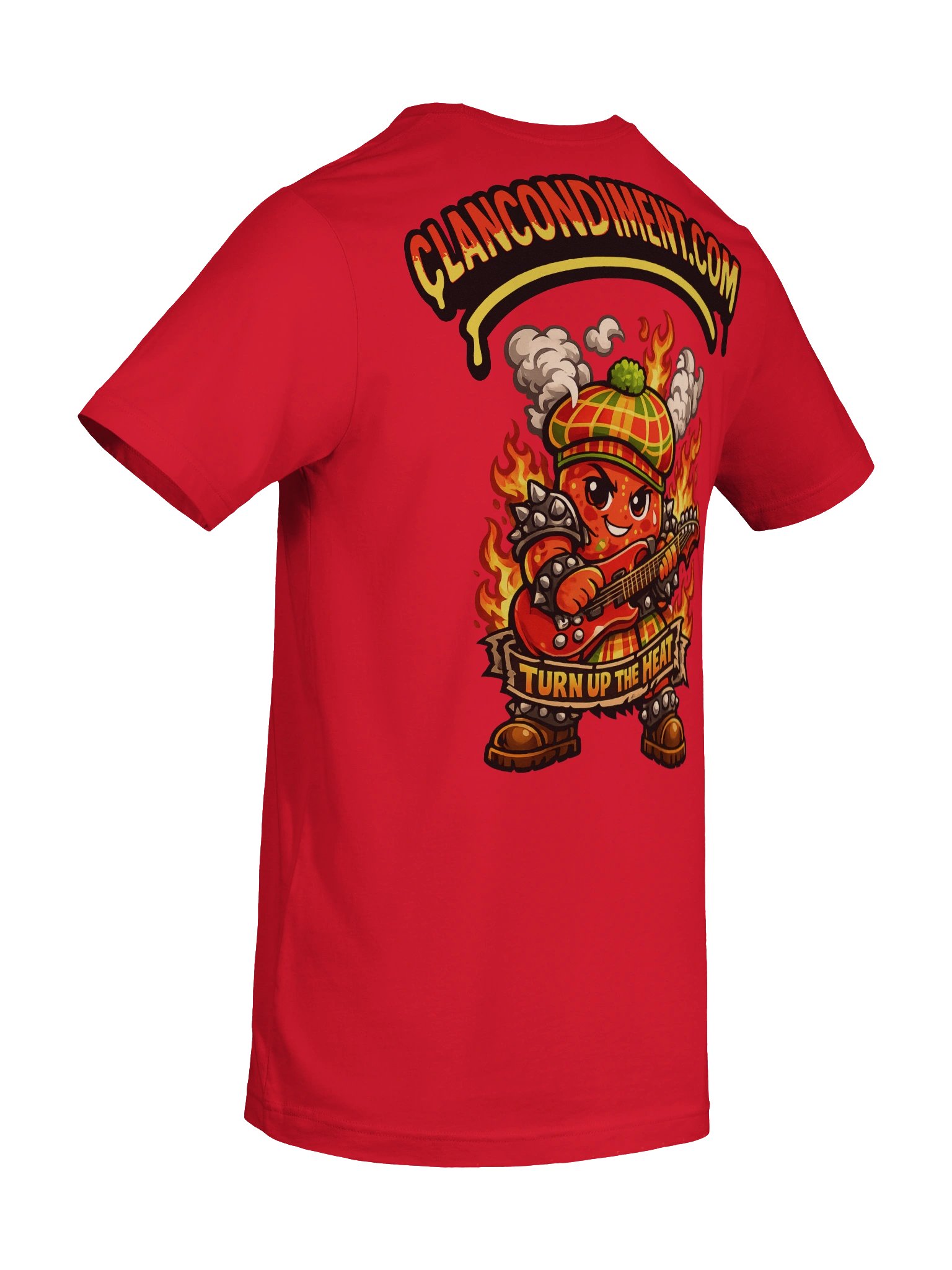 Clan Condiment — Hot Salsa Guitar Slayer Tee product image (7)