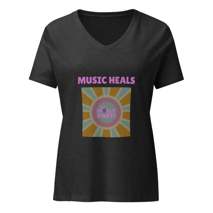 Music Heals t-shirt ladies product image (3)