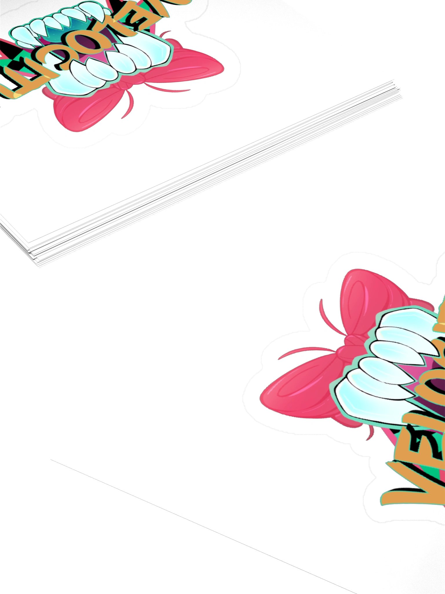 "Velocity" Logo Sticker product image (12)