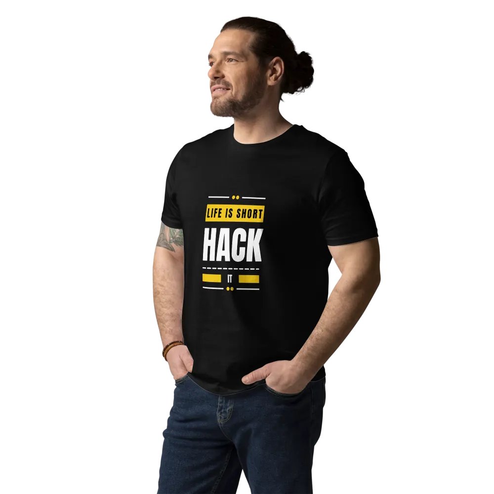 LIFE IS SHORT. HACK IT! - 100% cotton product image (15)