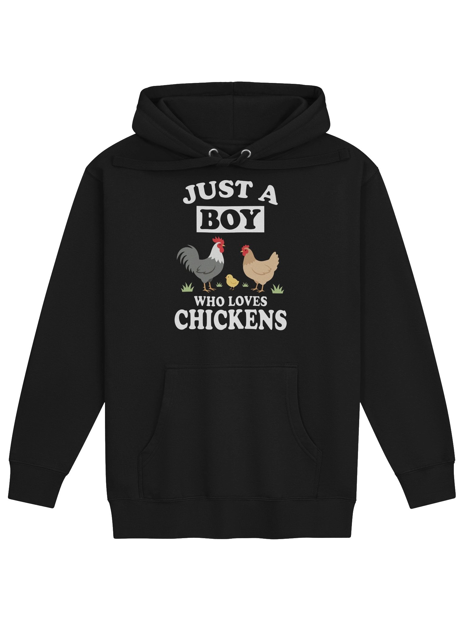 Boy Who Loves Chickens Hoodie product image (1)