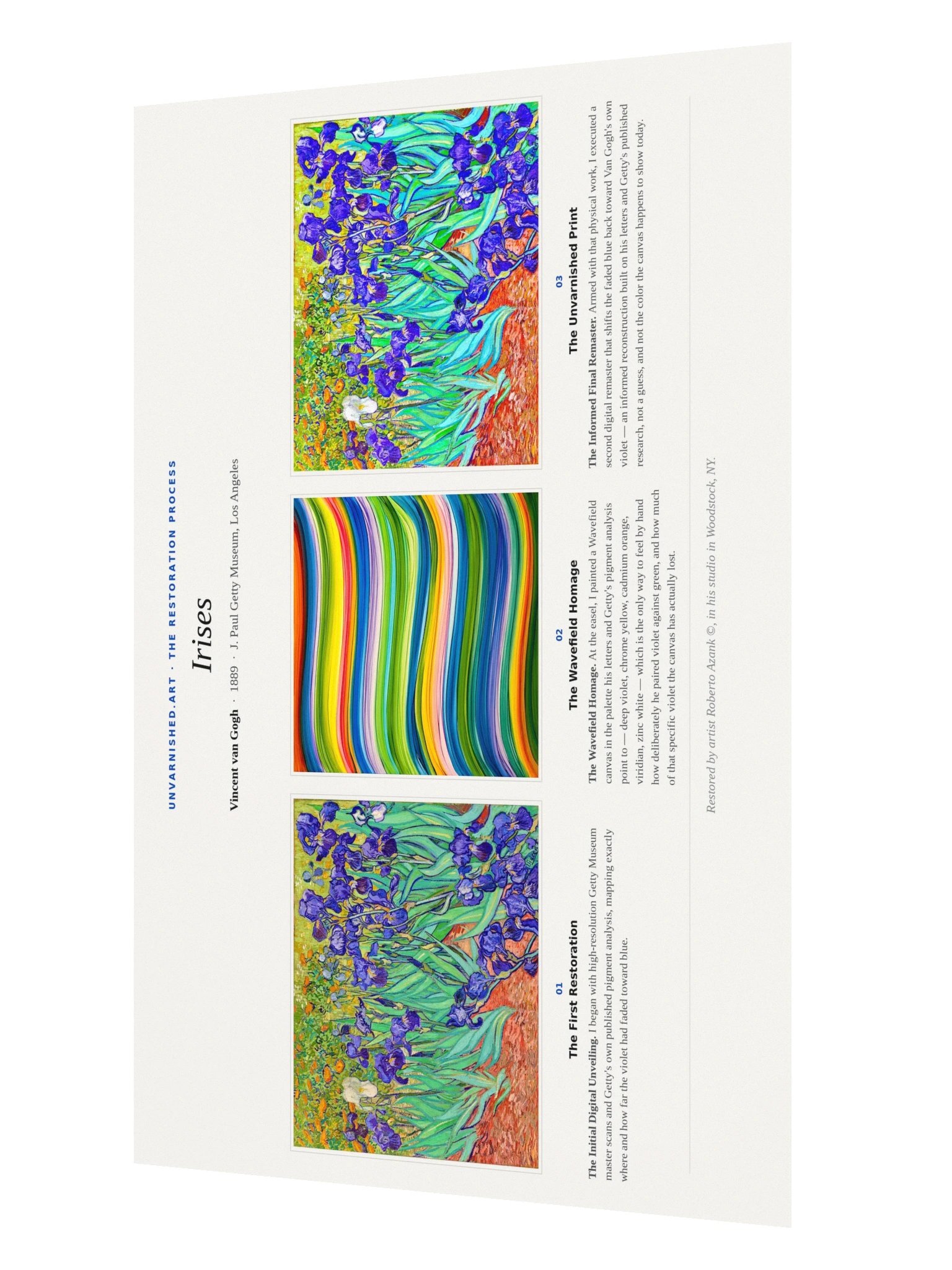 Irises — Process Poster product image (2)