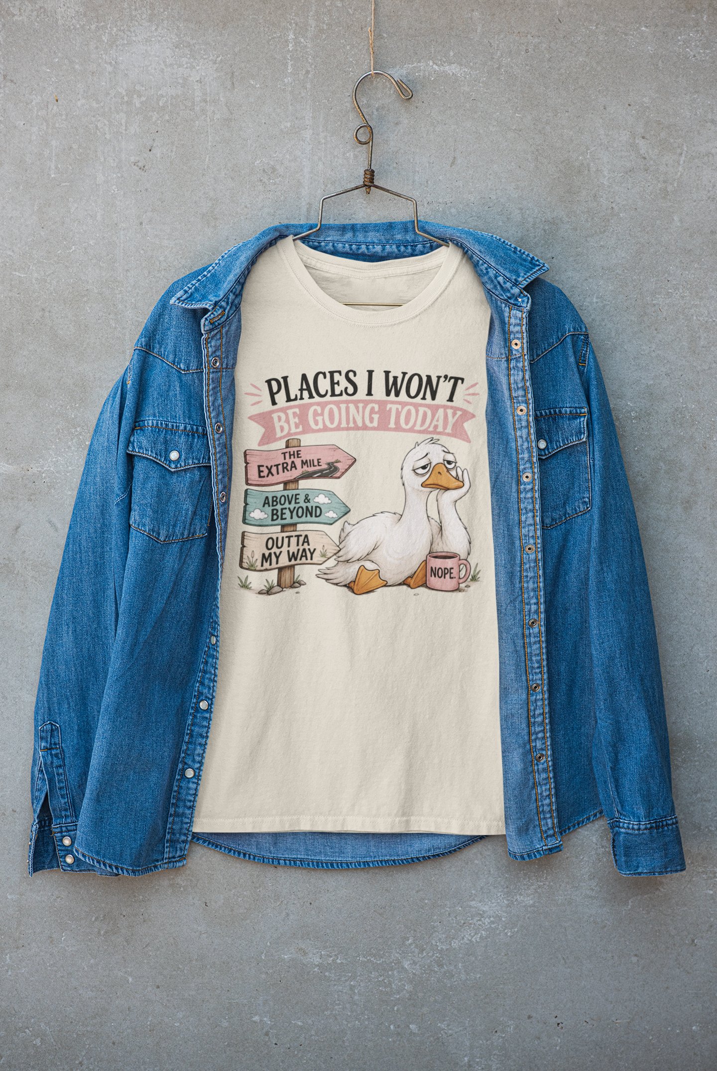 Places I Won't Be Going Tee product image (4)