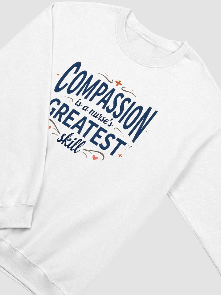 Compassion is Key Nurse Sweatshirt product image (11)