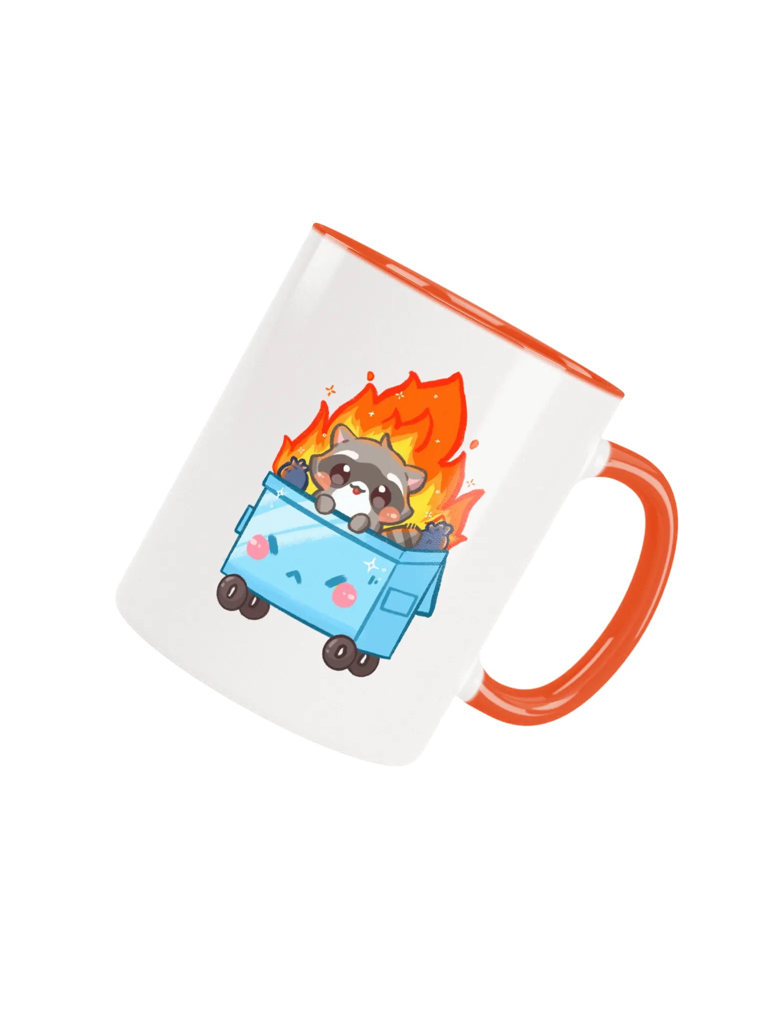 RACOON DUMPSTER FIRE MUG product image (1)