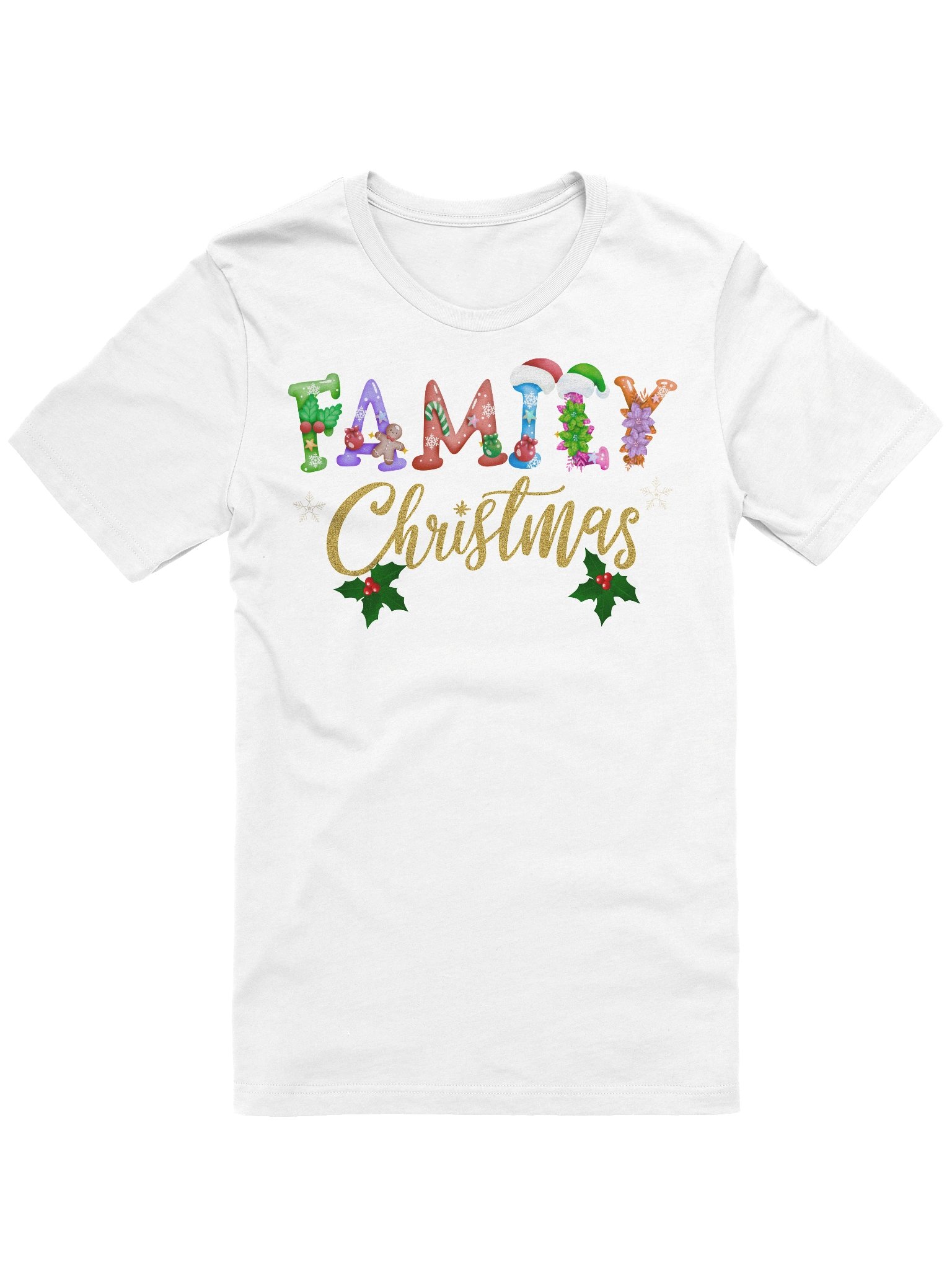 Festive Family Christmas T-Shirt product image (145)