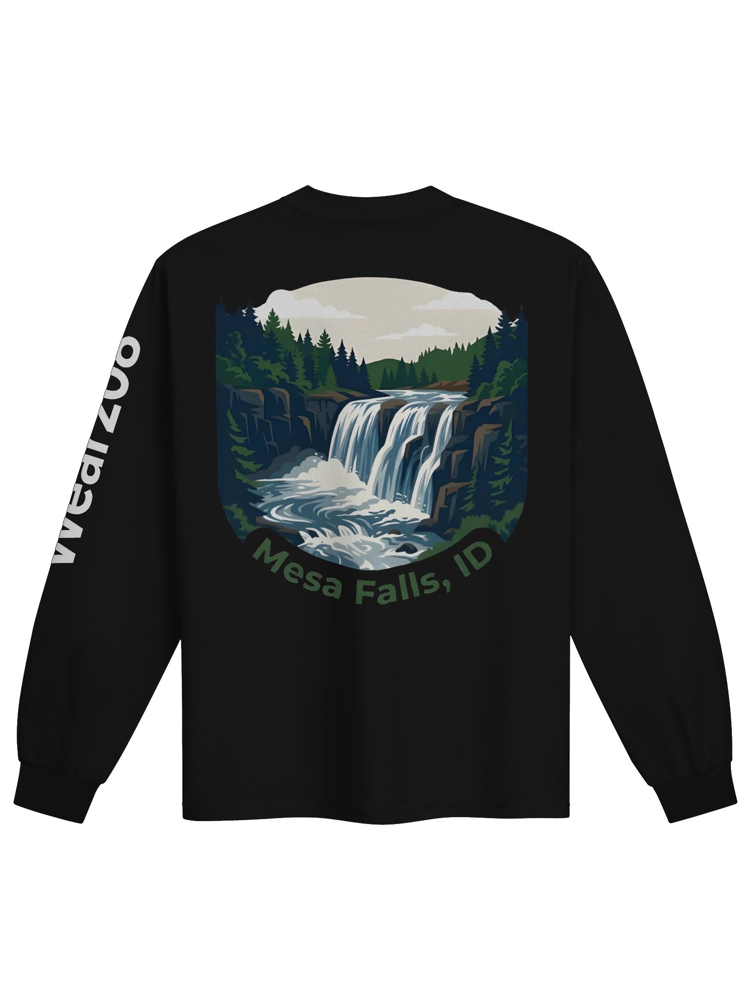 Premium Idaho Made Mesa Falls Long Sleeve product image (3)