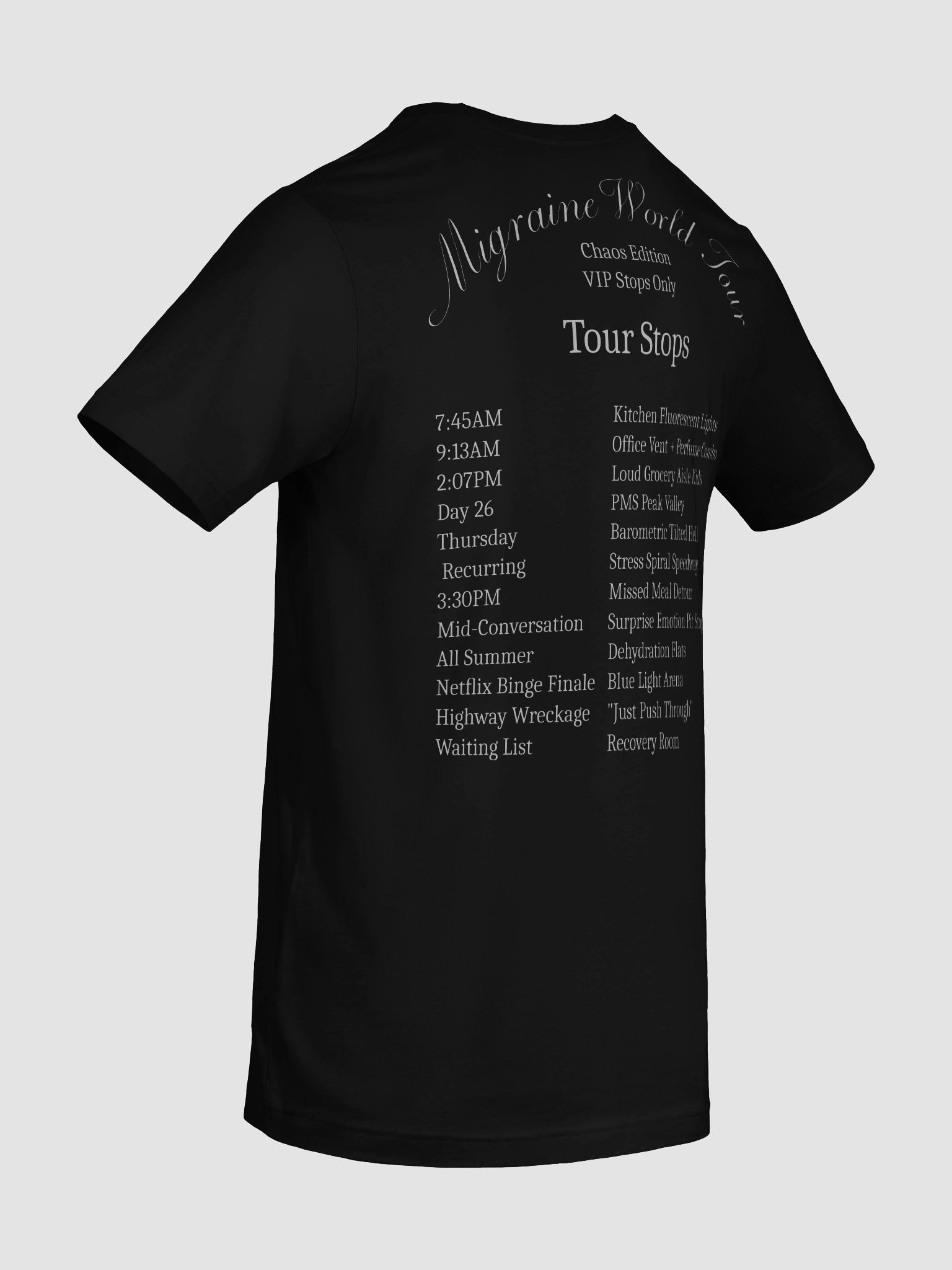 Migraine World Tour: VIP Access Tee product image (2)