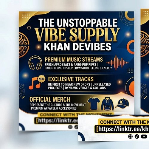 🔗 Tap Into The Source

Stop searching across different platforms. Everything we create—from music streams to merch drops—is h...