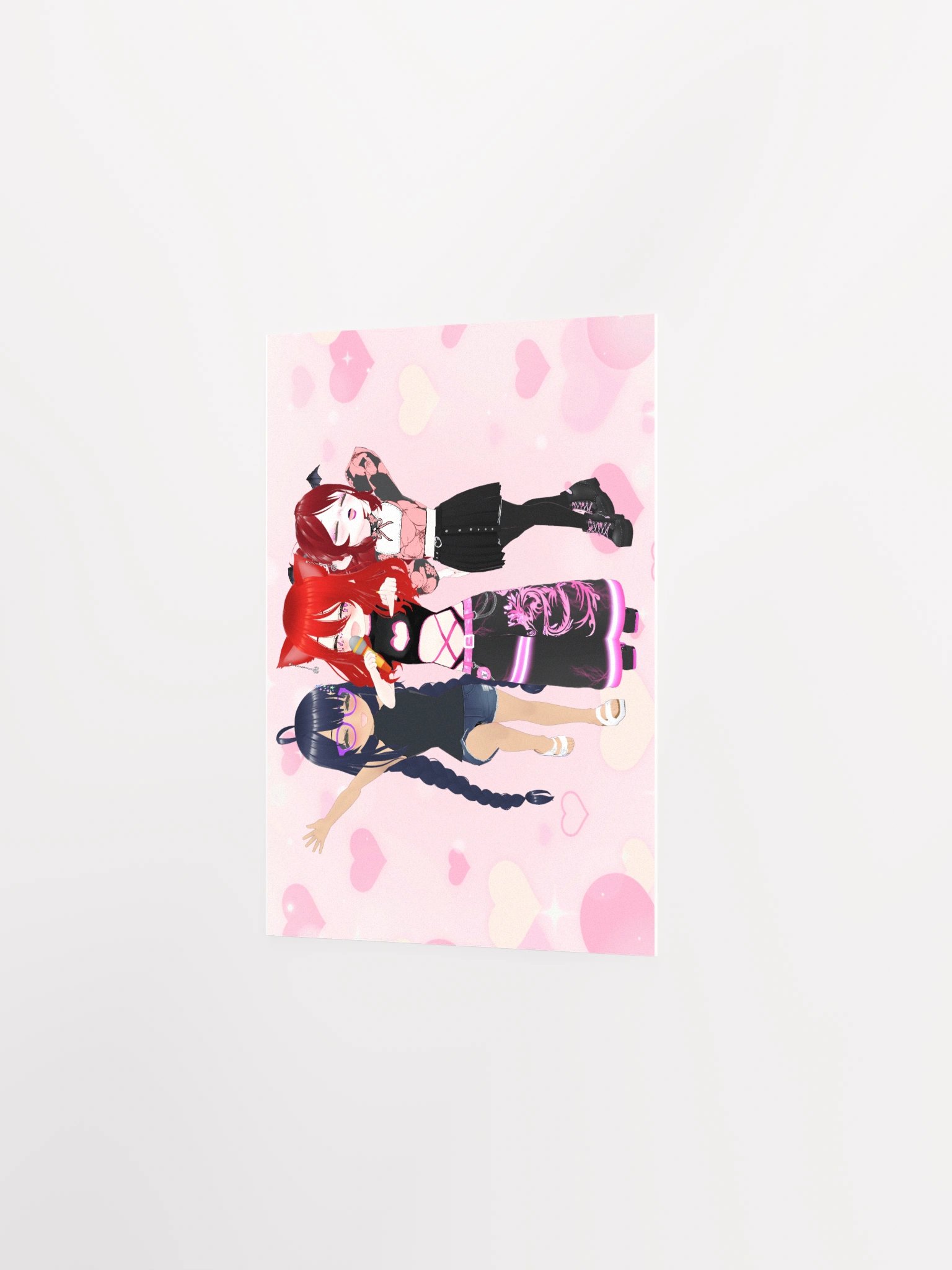 Chibi Party Time Wall Print product image (2)