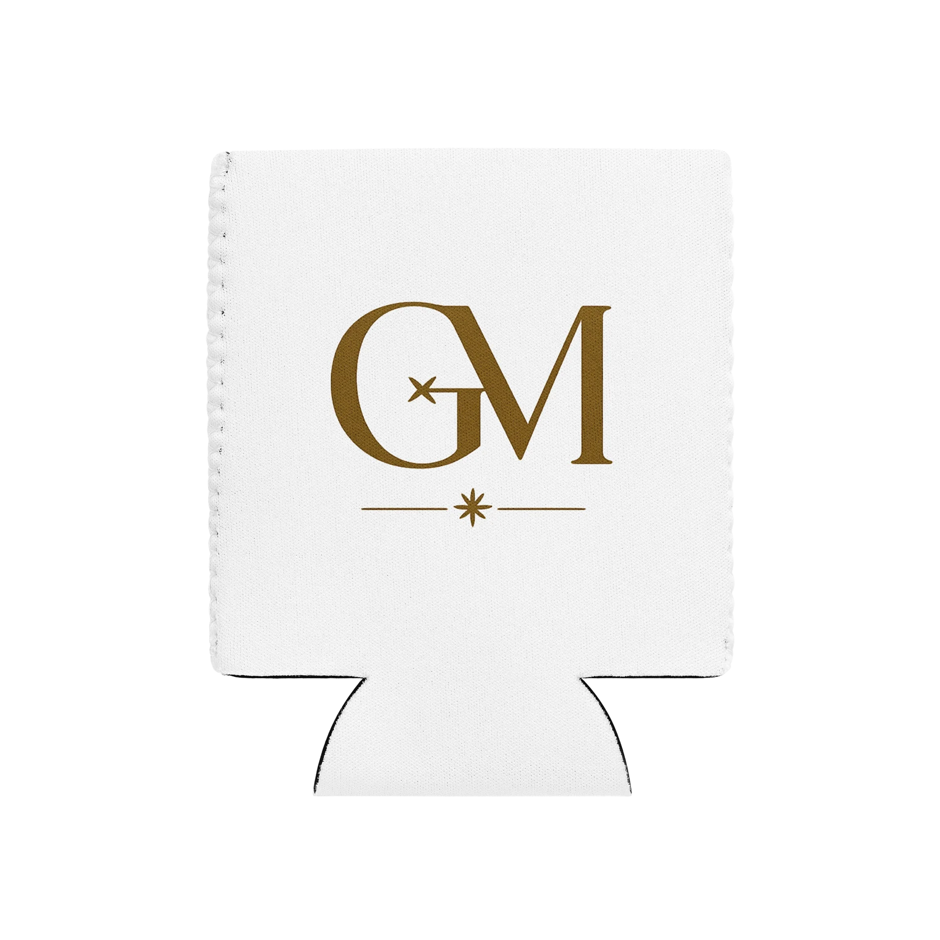 White GM Logo Coozie product image (1)