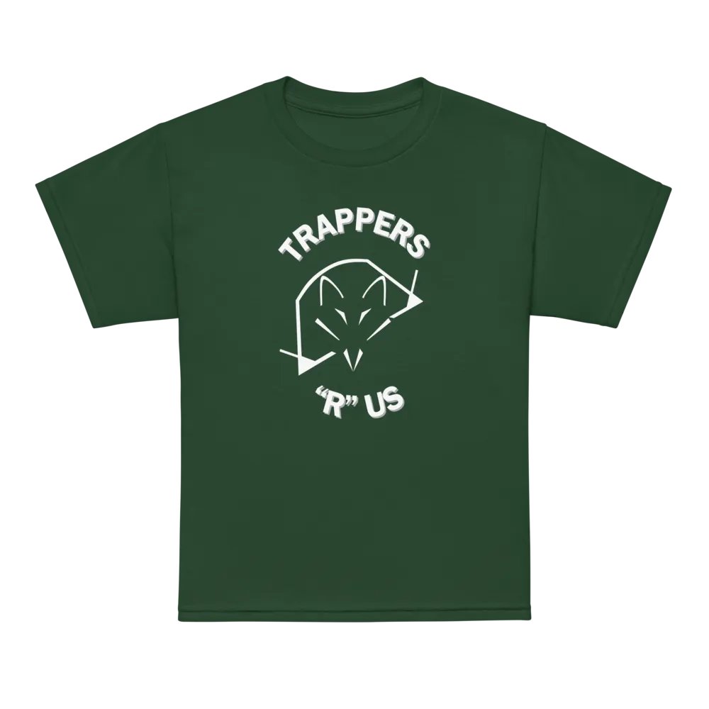 Kid's Trappers "R" Us white logo Tee product image (28)