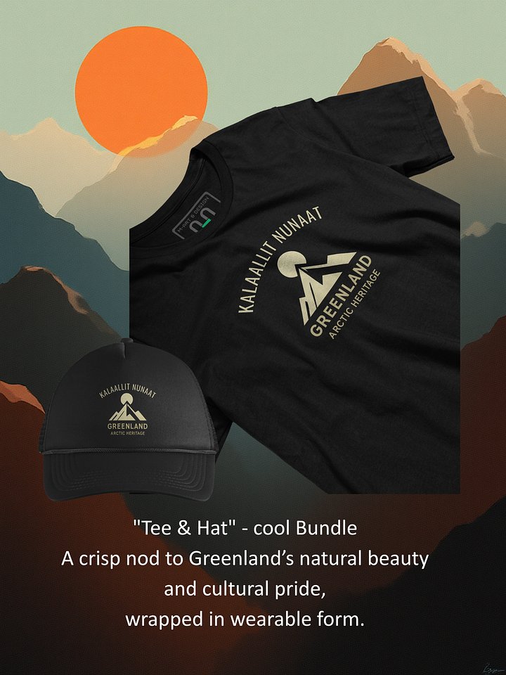 Greenland Arctic Heritage Bundle – Kalaallit Nunaat Tee + Trucker Hat Set product image (1)