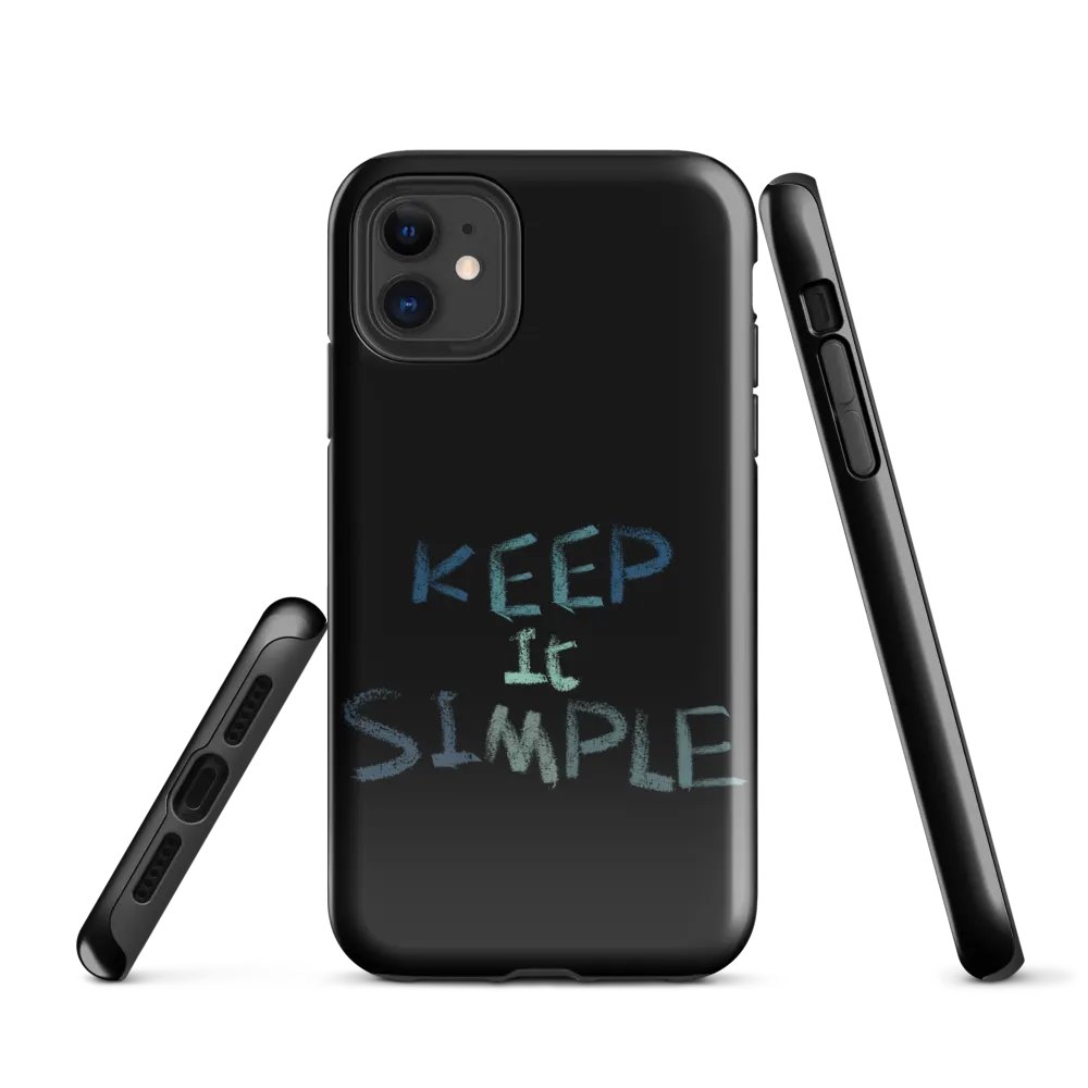Simplicity iPhone® Tough Case product image (1)