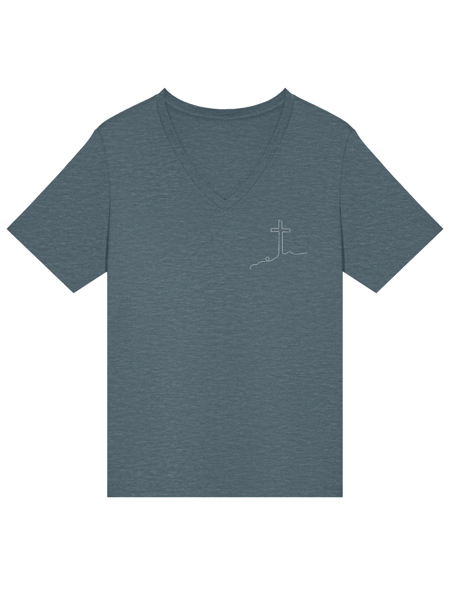 Ask Me For Prayer Relaxed V-Neck product image (36)