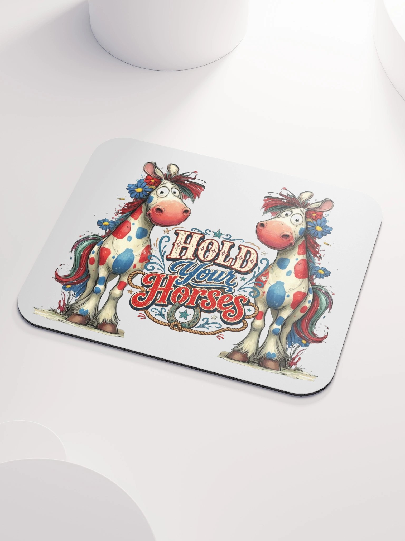Hold Your Horses Mousepad product image (3)