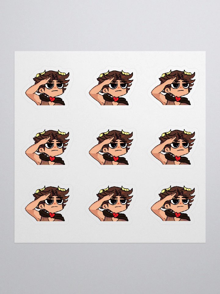 Nukeri Emote Sticker Set - 9x Salute product image (3)