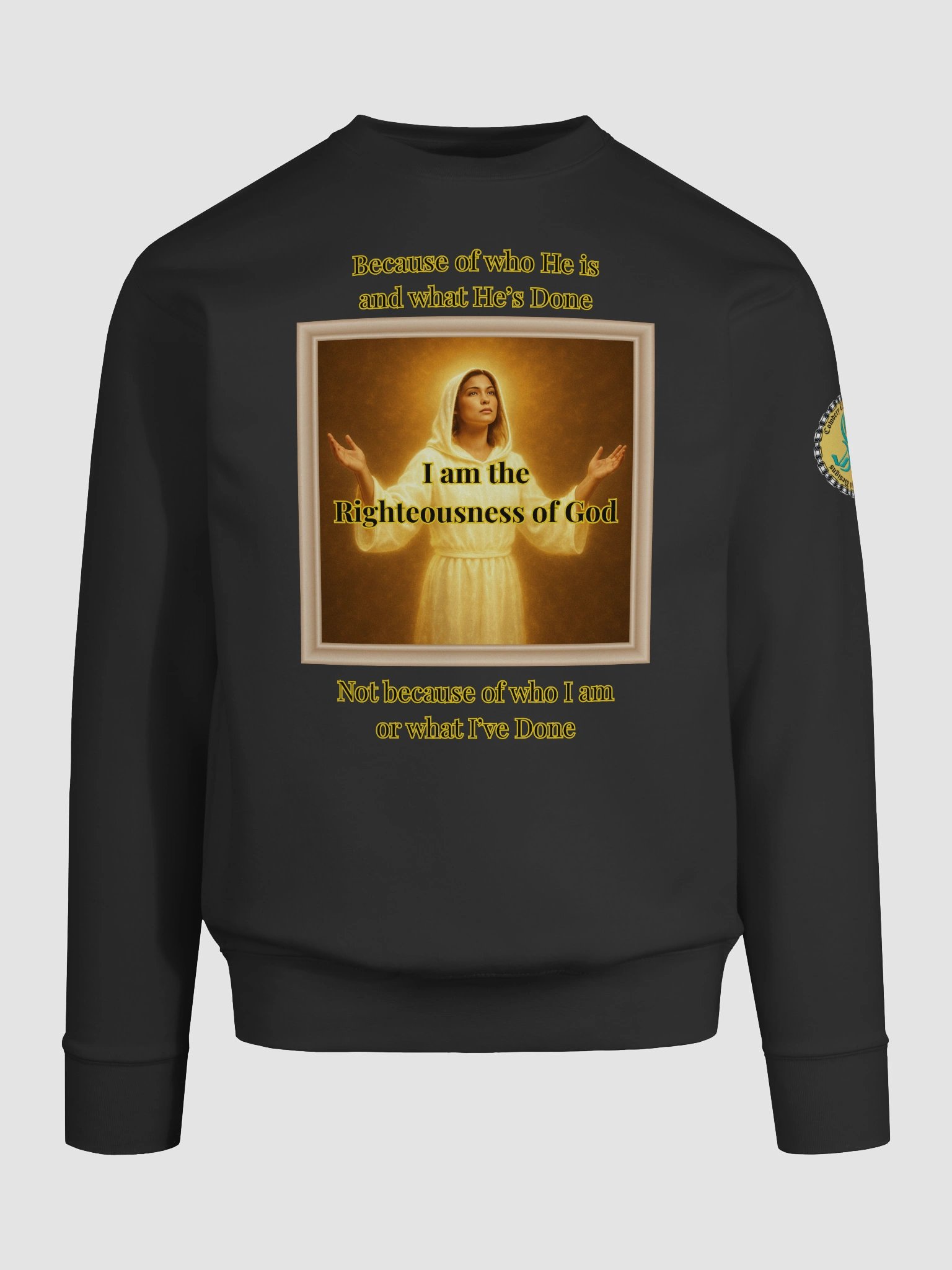 I am the Righteousness of God (Female) Cotton Heritage Premium Sweatshirt product image (23)