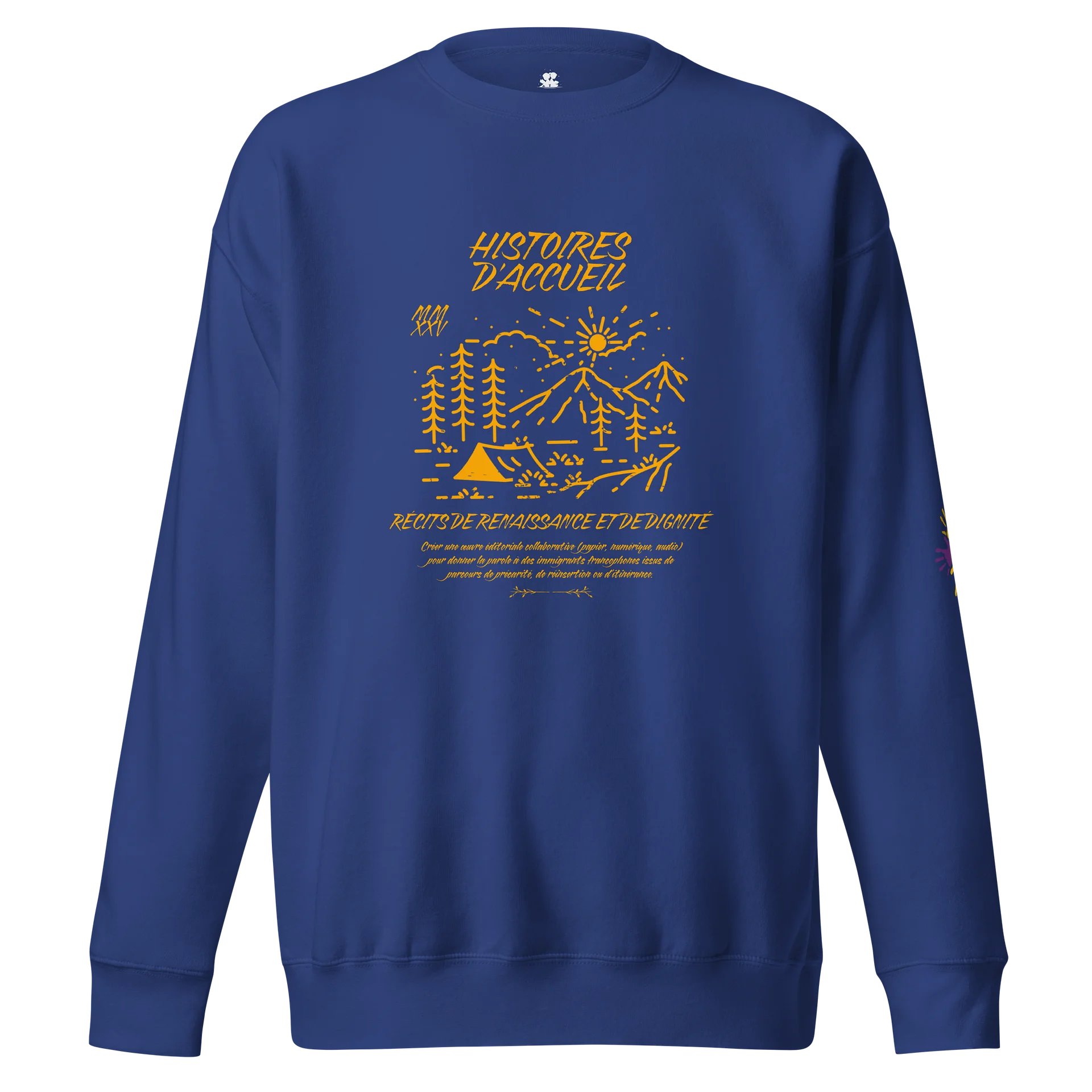Campfire Forest Sunrise Sweatshirt product image (2)