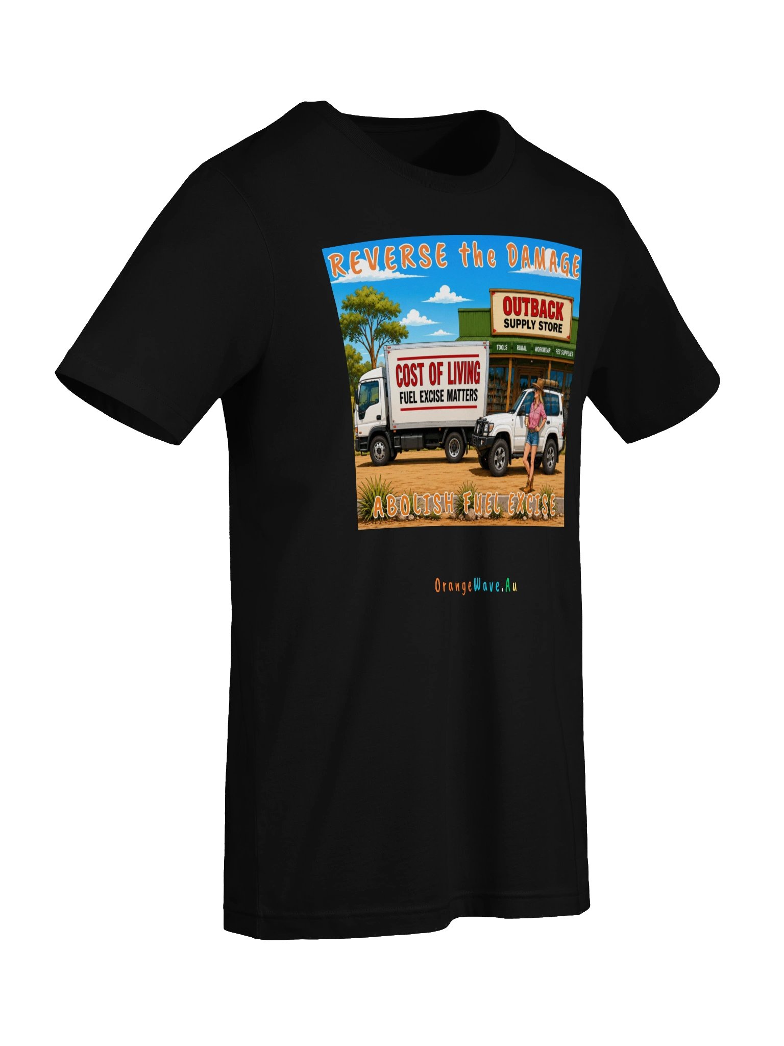 Reverse the Damage Abolish Fuel Excise Tee product image (44)