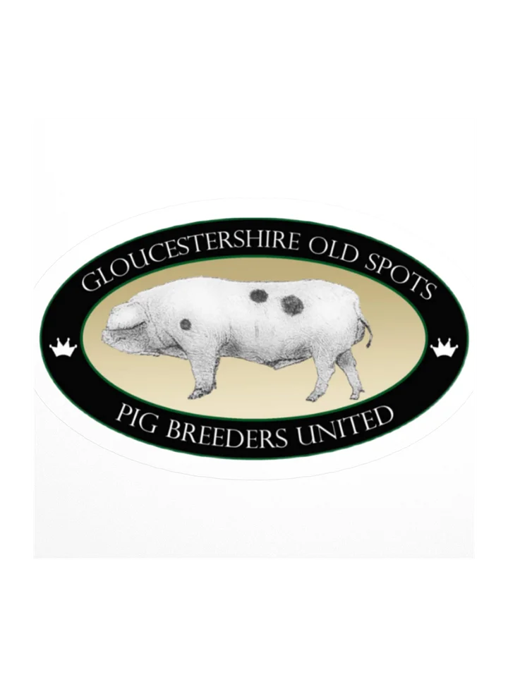 Vintage Gloucestershire Pig Breeders Stickers product image (1)
