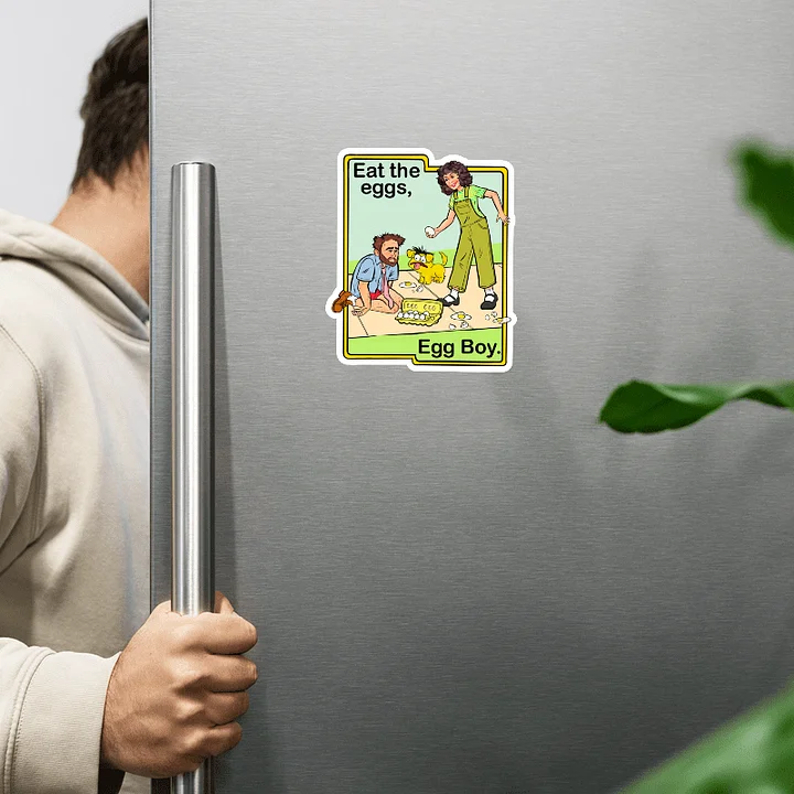 Eat The Eggs Magnet product image (1)