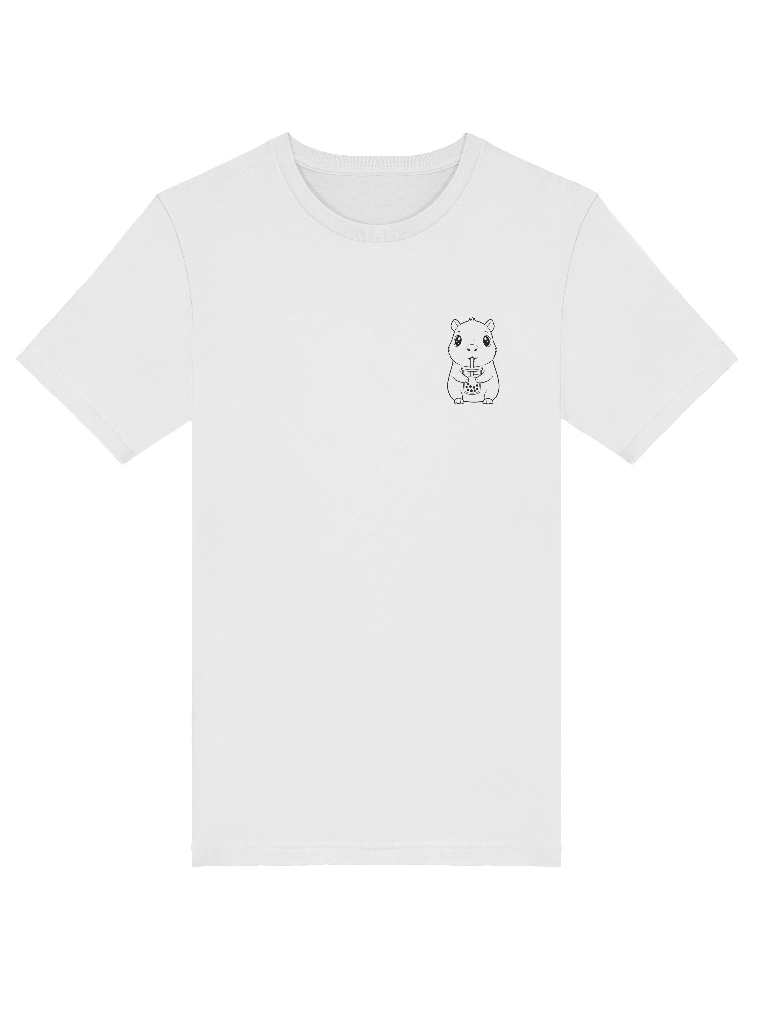 Capybara Kawaii Bubble Tea Shirt Cute Boba and Animal Lover Graphic Tee Unisex Short Sleeve T-shirt product image (7)