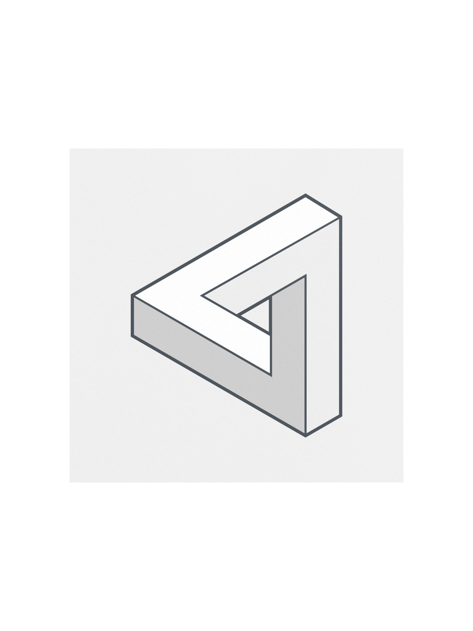 Penrose Triangle Poster product image (1)
