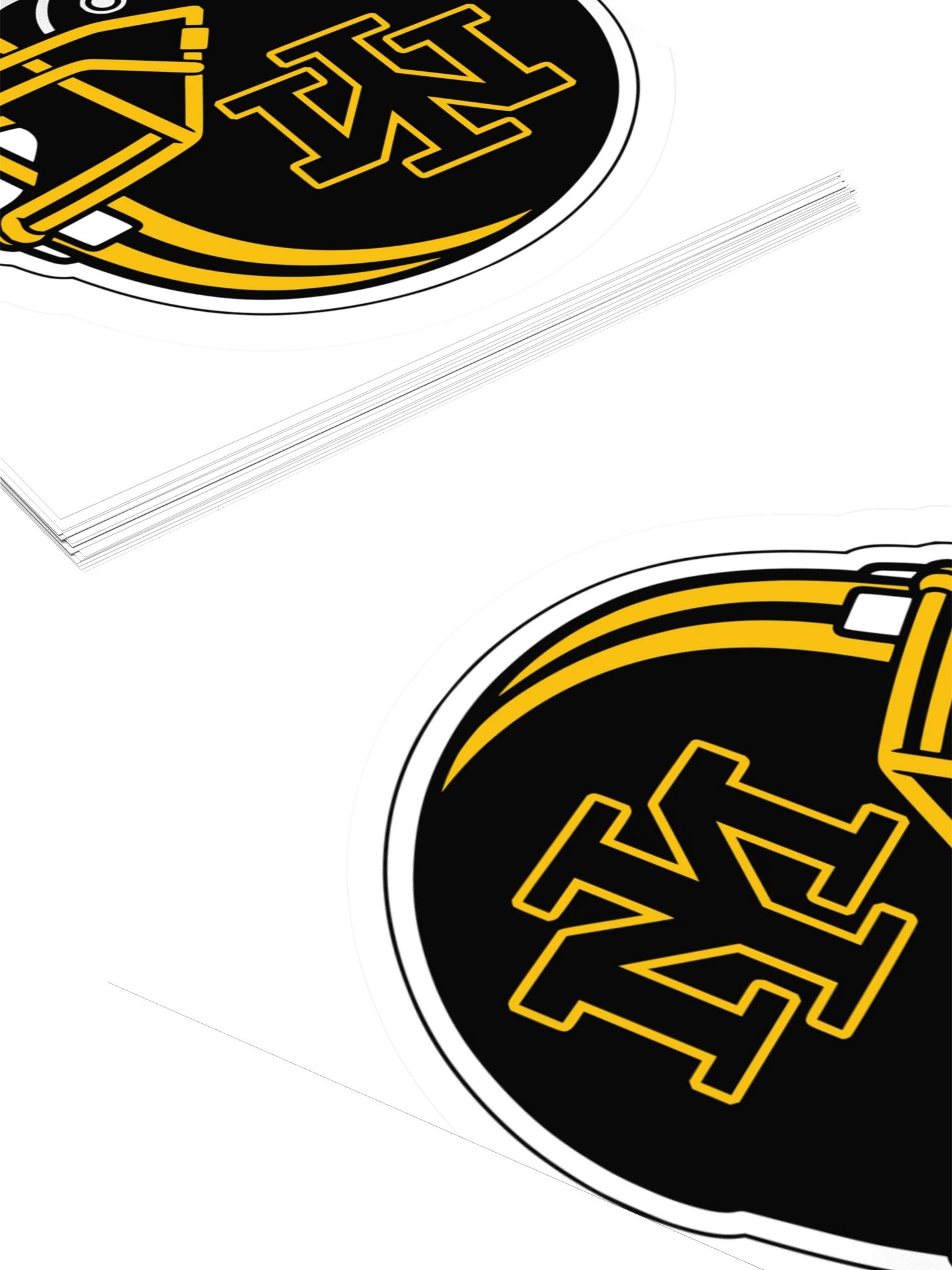 Mustangs Football Helmet — Kiss-Cut Sticker product image (4)