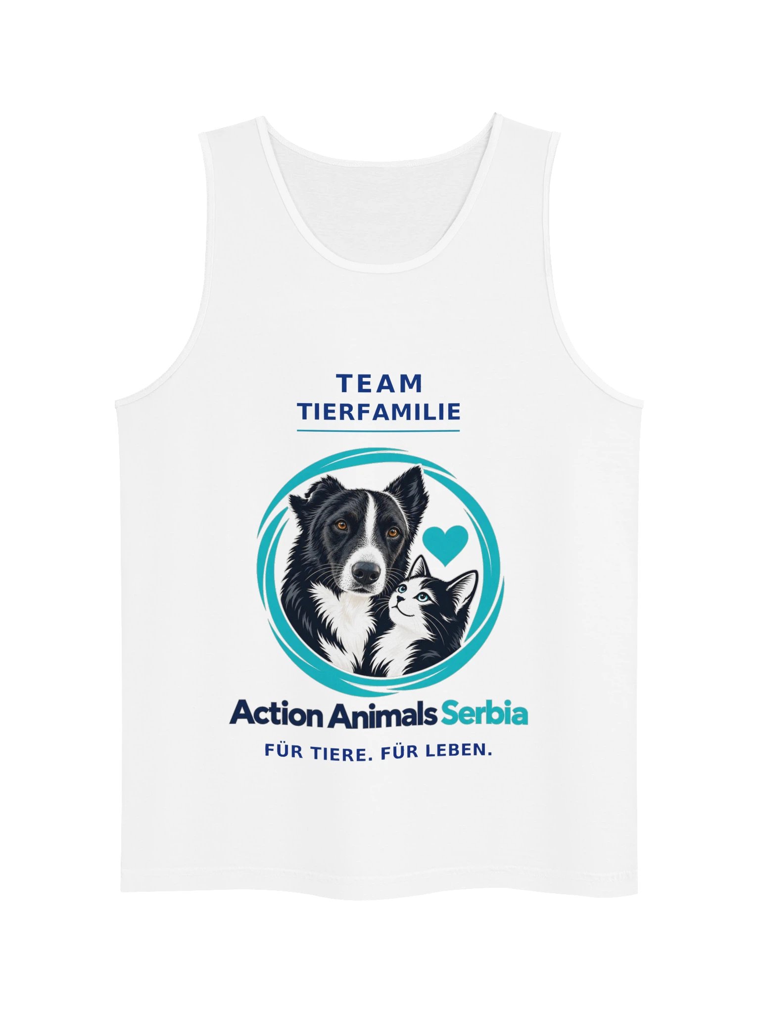 Team Tierfamilie Garment-Dyed Tanktop product image (1)