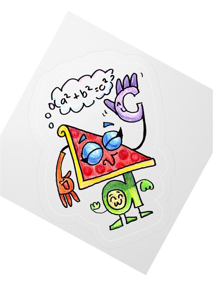 Pie-thagoras Sticker product image (2)