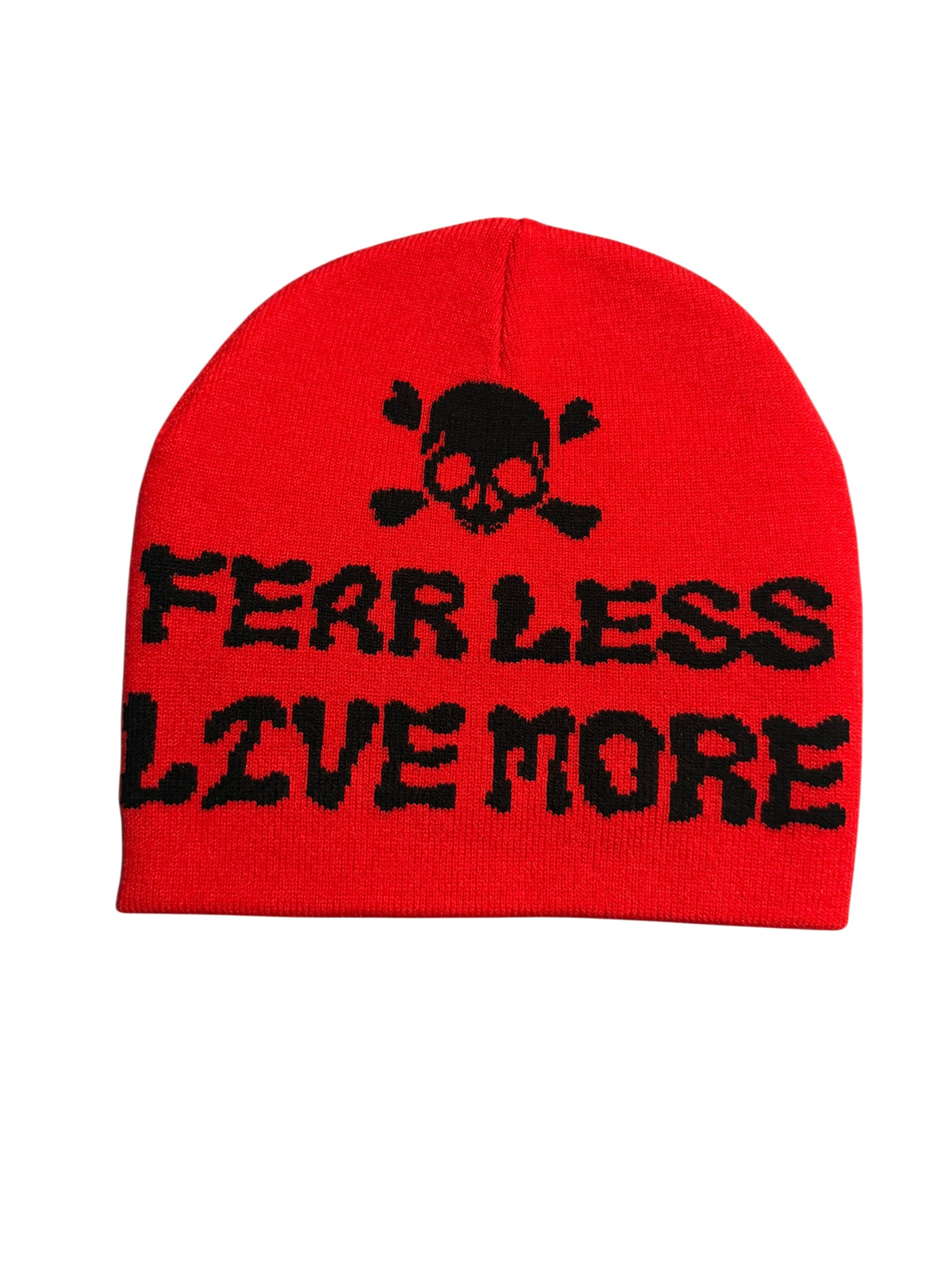 Red “FLLM” Beanie product image (2)