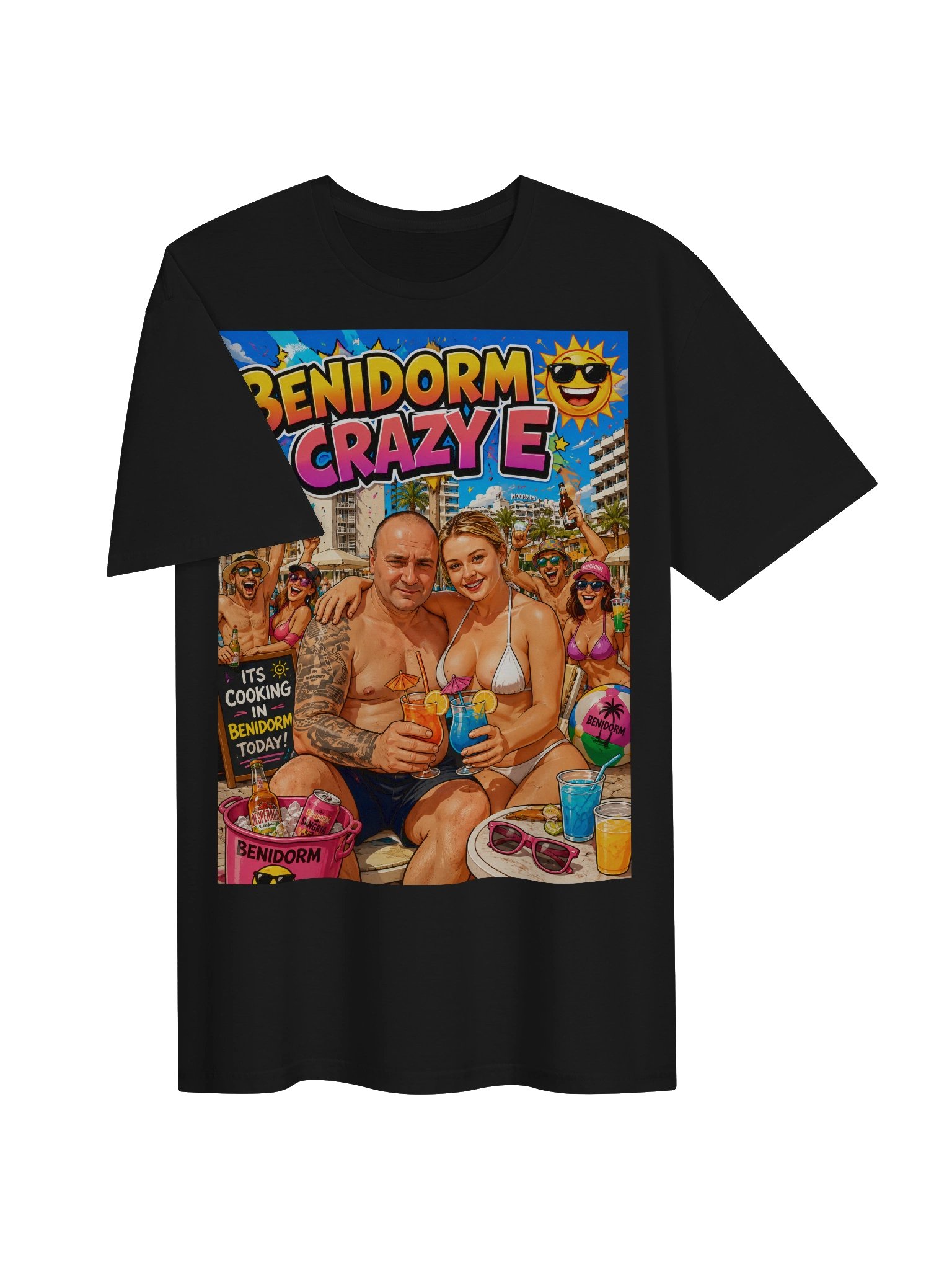 Benidorm Crazy E Pool Party Tee product image (28)