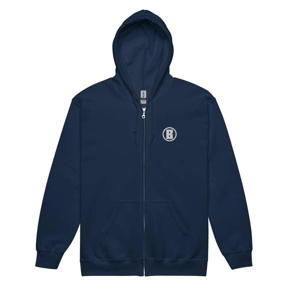 Embroidered Zip Up Hoodie - Unisex product image (2)