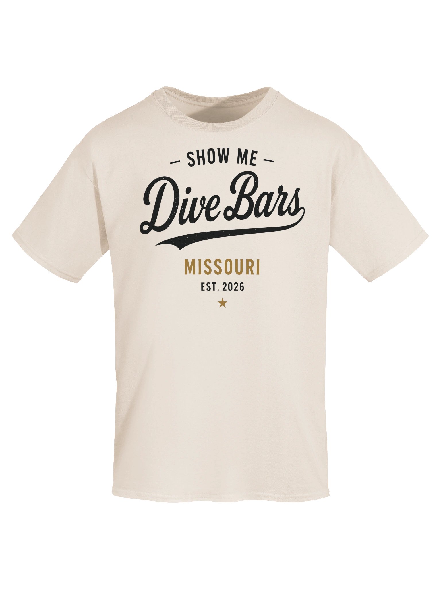 Missouri Script Tee - Cream product image (5)